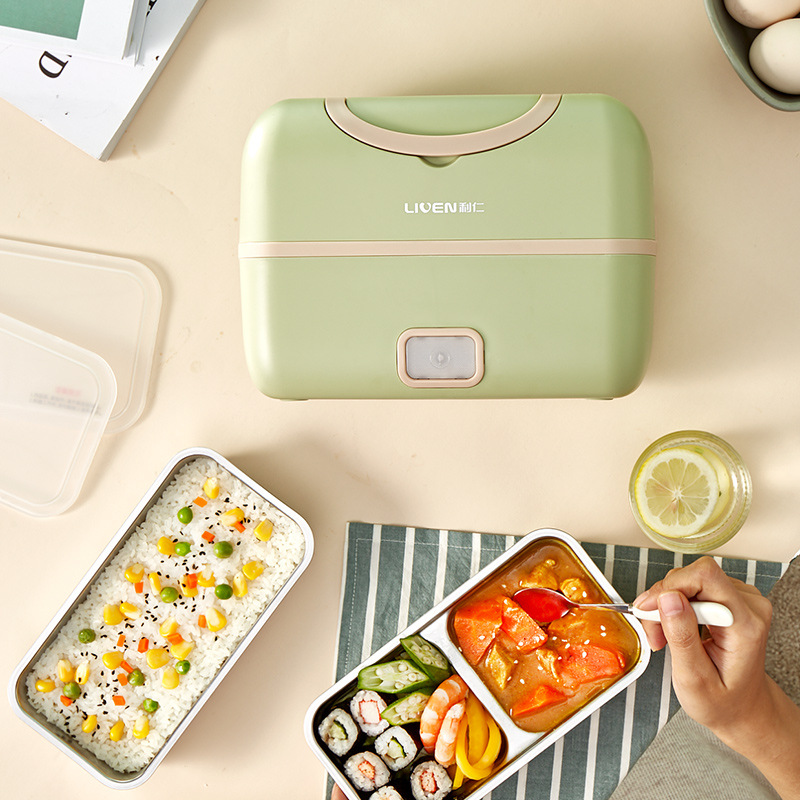 Food Storage Keep Warm - Liren กล่องอาหารกลางวันเบนโตะสแตนเลส304แบบพกพาภาชนะบรรจุอาหารกล่องเก็บอาหารอุ่น