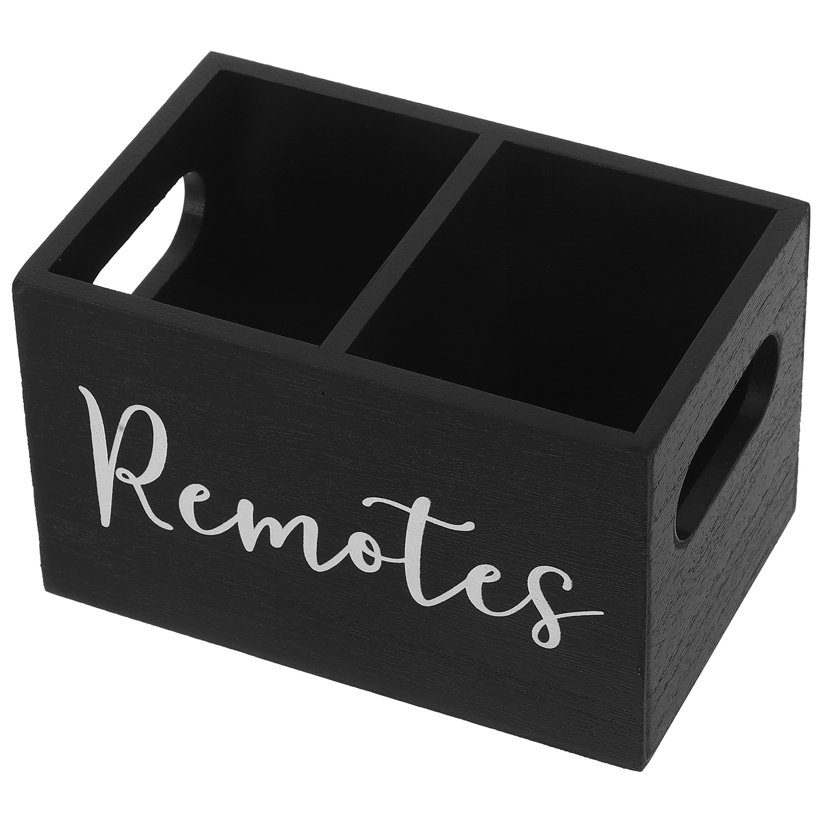 Food Storage Boxes - กล่องเก็บรีโมทคอนโทรลไม้แบบหลายช่องสำหรับจัดระเบียบโต๊ะในห้องนั่งเล่น