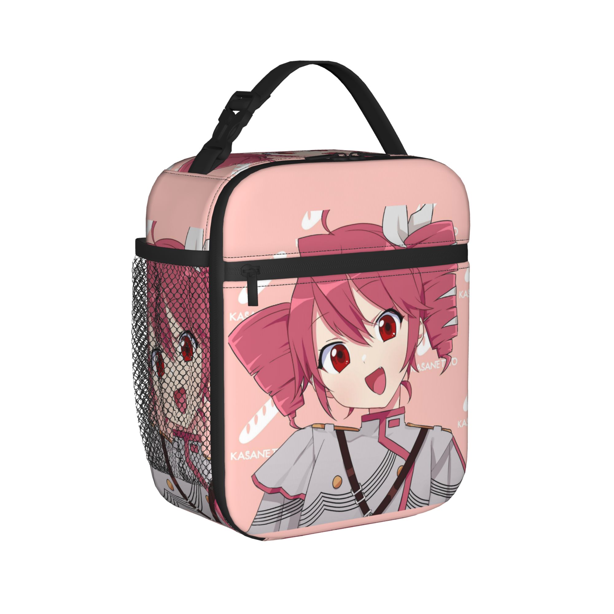 Food Storage Keep Warm - กระเป๋าใส่อาหารกลางวันแบบหุ้มฉนวน Kawaii Kasane Teto ขนาดใหญ่ กล่องใส่อาหารเก็บความร้อน