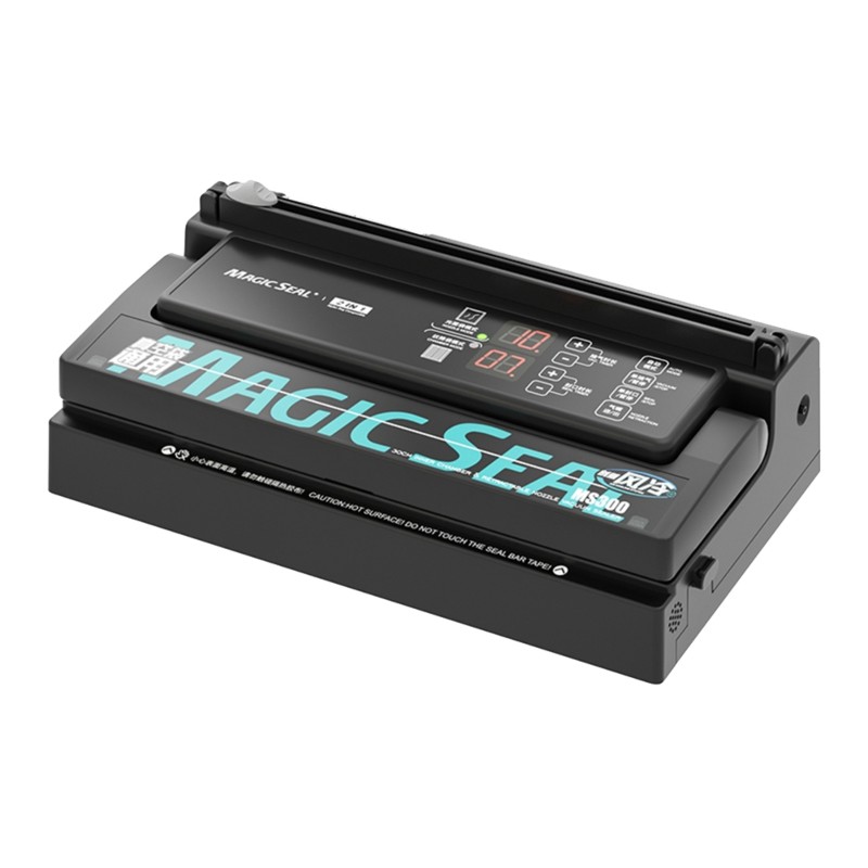 Vacuum Sealer Bag - [NEWA08R】 เครื่องซีลสูญญากาศ MAGIC SEAL MS300 โหมดอัตโนมัติและโหมดธรรมดา