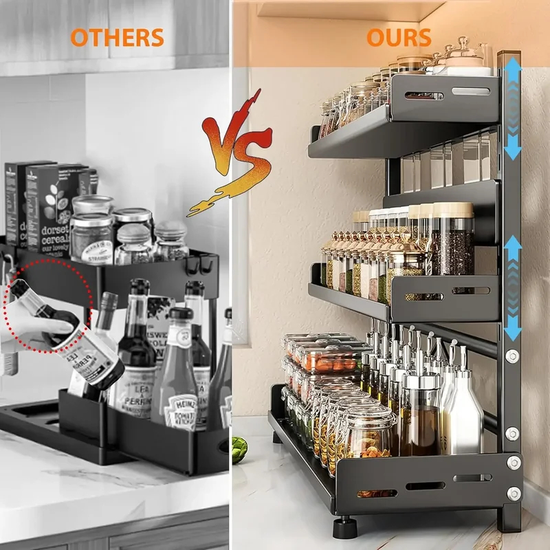 ชั้นวางเครื่องเทศ 3 ชั้น สำหรั - Food Storage Shelving บทวิจารณ์และราคา