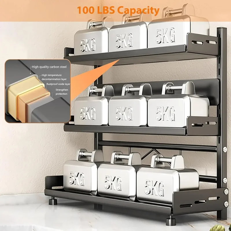 ชั้นวางเครื่องเทศ 3 ชั้น สำหรั - Food Storage Shelving บทวิจารณ์และราคา