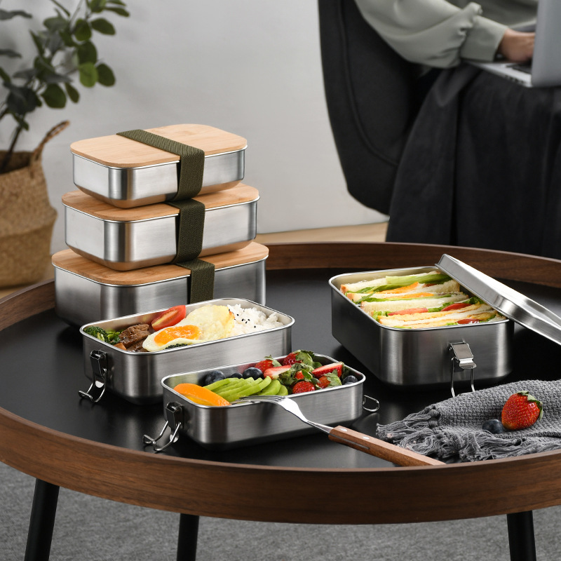 สแตนเลสกล่องอาหารกลางวันสไตล์ญ - Food Storage Tupperware บทวิจารณ์และราคา