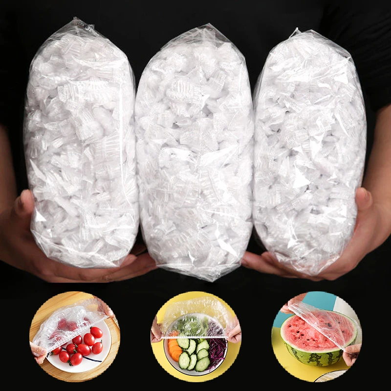200PCS อาหารทิ้งพลาสติกห่อยืดห - Food Storage Tupperware บทวิจารณ์และราคา