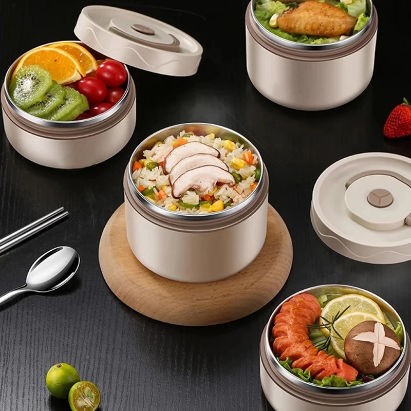 กล่องอาหารกลางวันแบบพกพา ทำจาก - Food Storage Thermos บทวิจารณ์และราคา