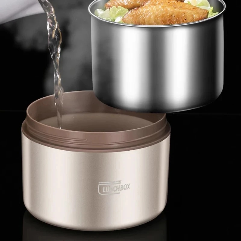 กล่องอาหารกลางวันแบบพกพา ทำจาก - Food Storage Thermos บทวิจารณ์และราคา