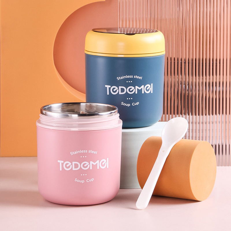 กระติกน้ำสแตนเลสเก็บความร้อนพร - Food Storage Thermos บทวิจารณ์และราคา