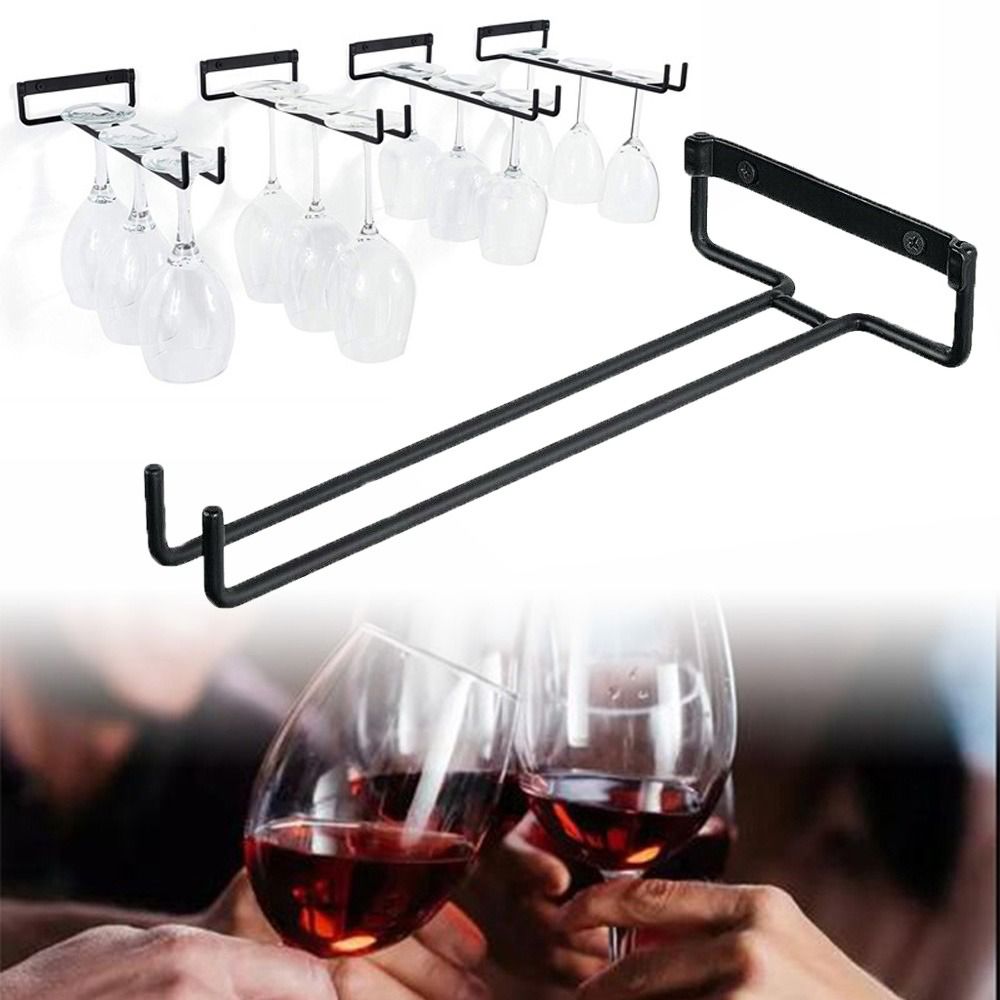 ติดผนัง Stemware ผู้ถือแก้วไวน - Food Storage Shelving บทวิจารณ์และราคา