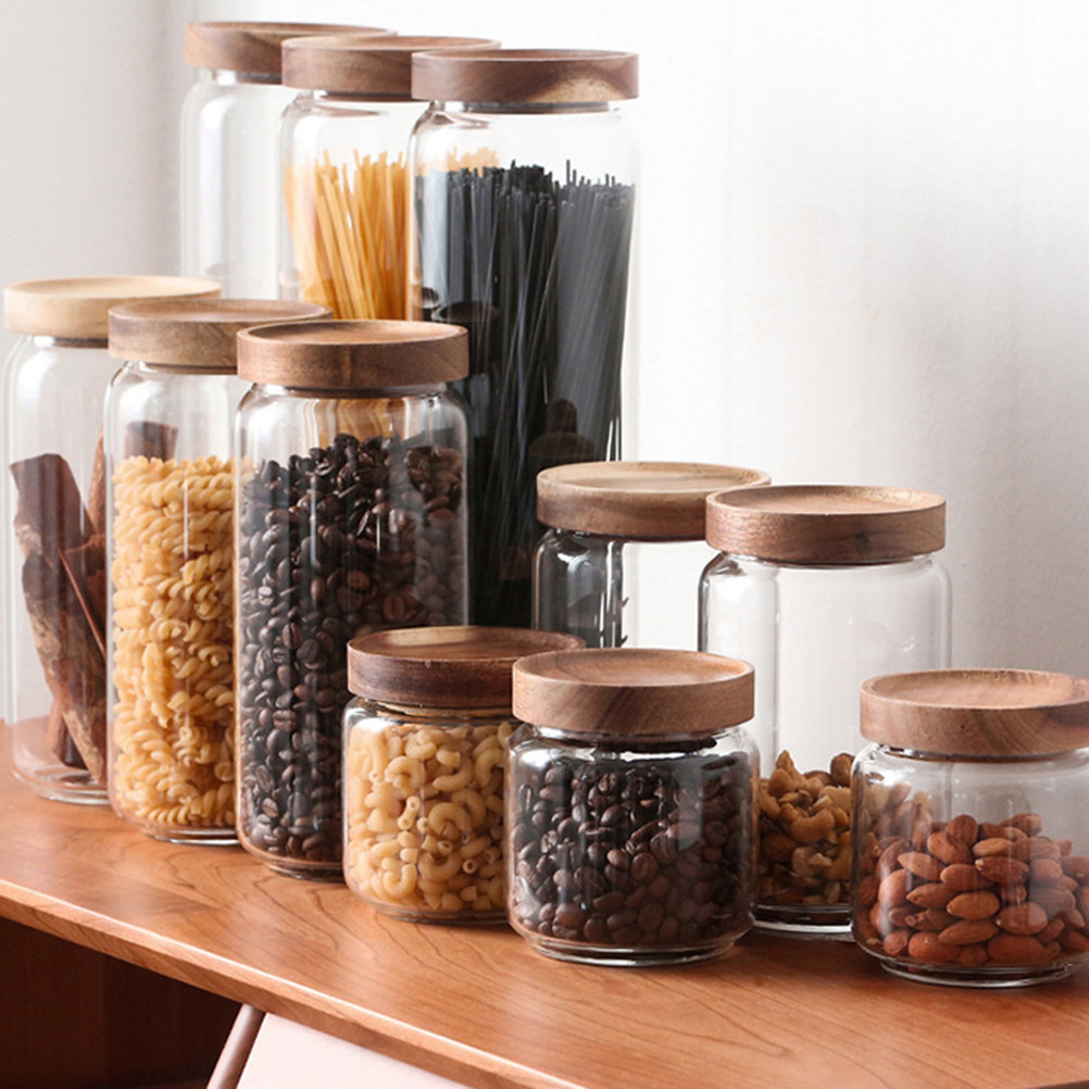 ภาชนะเก็บอาหารแก้วบอโรซิลิเกตค - Food Storage Jars Airtight บทวิจารณ์และราคา