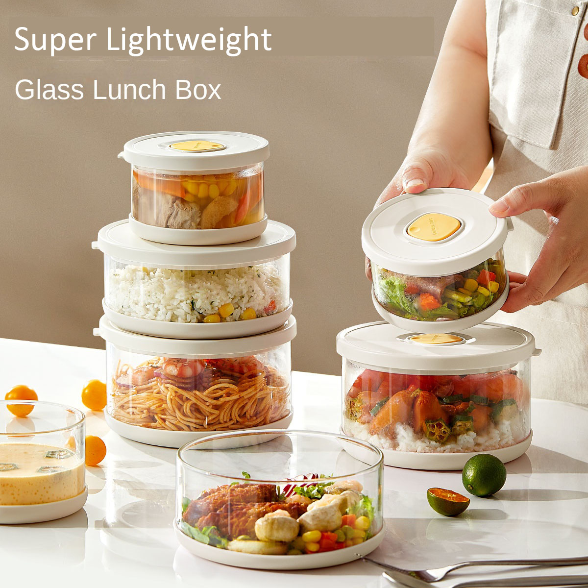 ชุดกล่องถนอมอาหารแก้วแบบสุญญาก - Food Storage Tupperware บทวิจารณ์และราคา