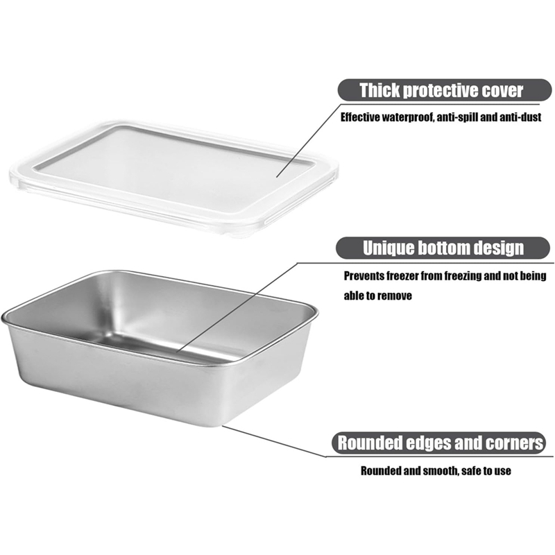 ภาชนะสแตนเลสสำหรับเก็บอาหาร, ก - Food Storage Boxes บทวิจารณ์และราคา