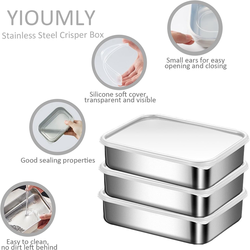 ภาชนะสแตนเลสสำหรับเก็บอาหาร, ก - Food Storage Boxes บทวิจารณ์และราคา