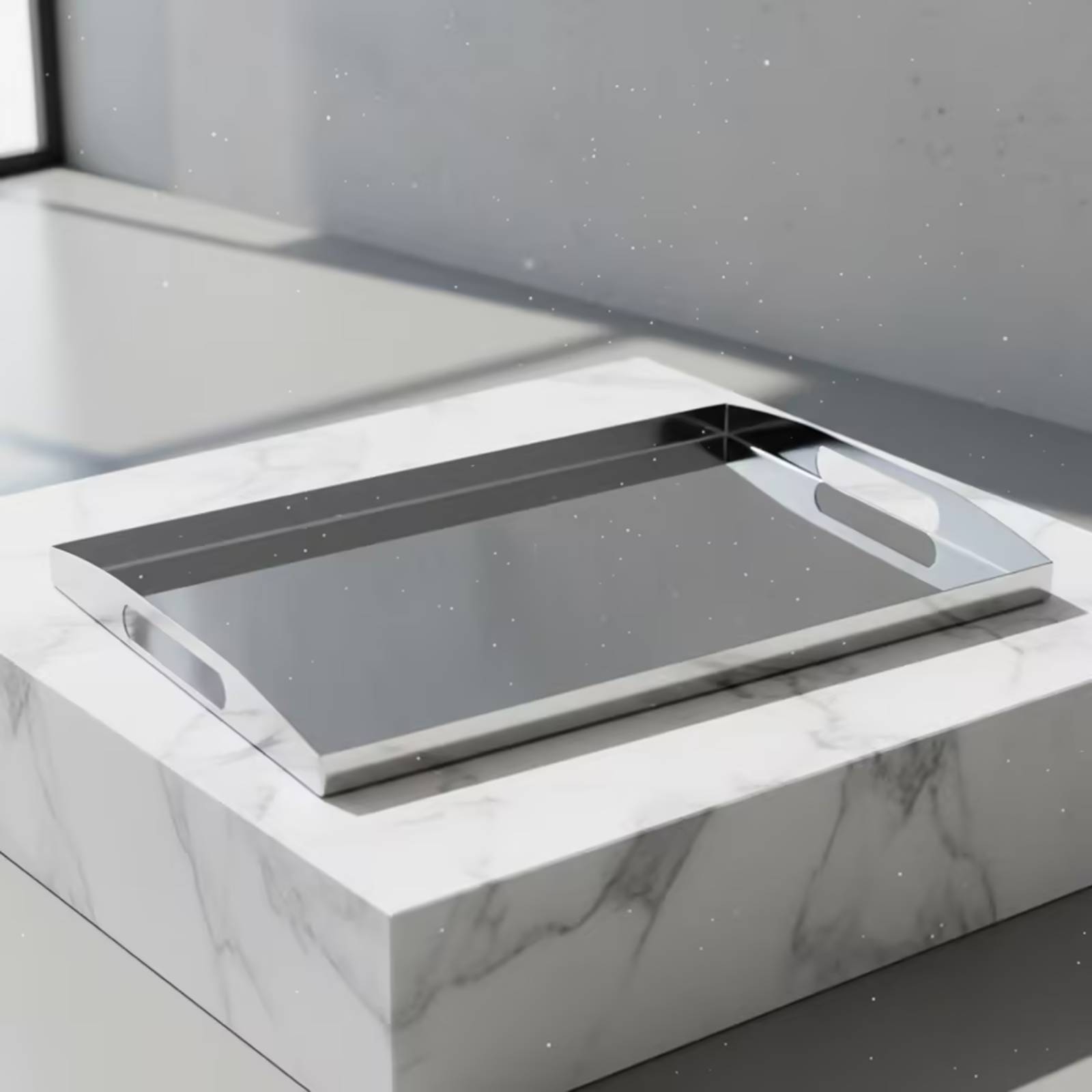 ถาดสแตนเลส ถาดสีเงินพร้อมที่จั - Food Storage Handling บทวิจารณ์และราคา