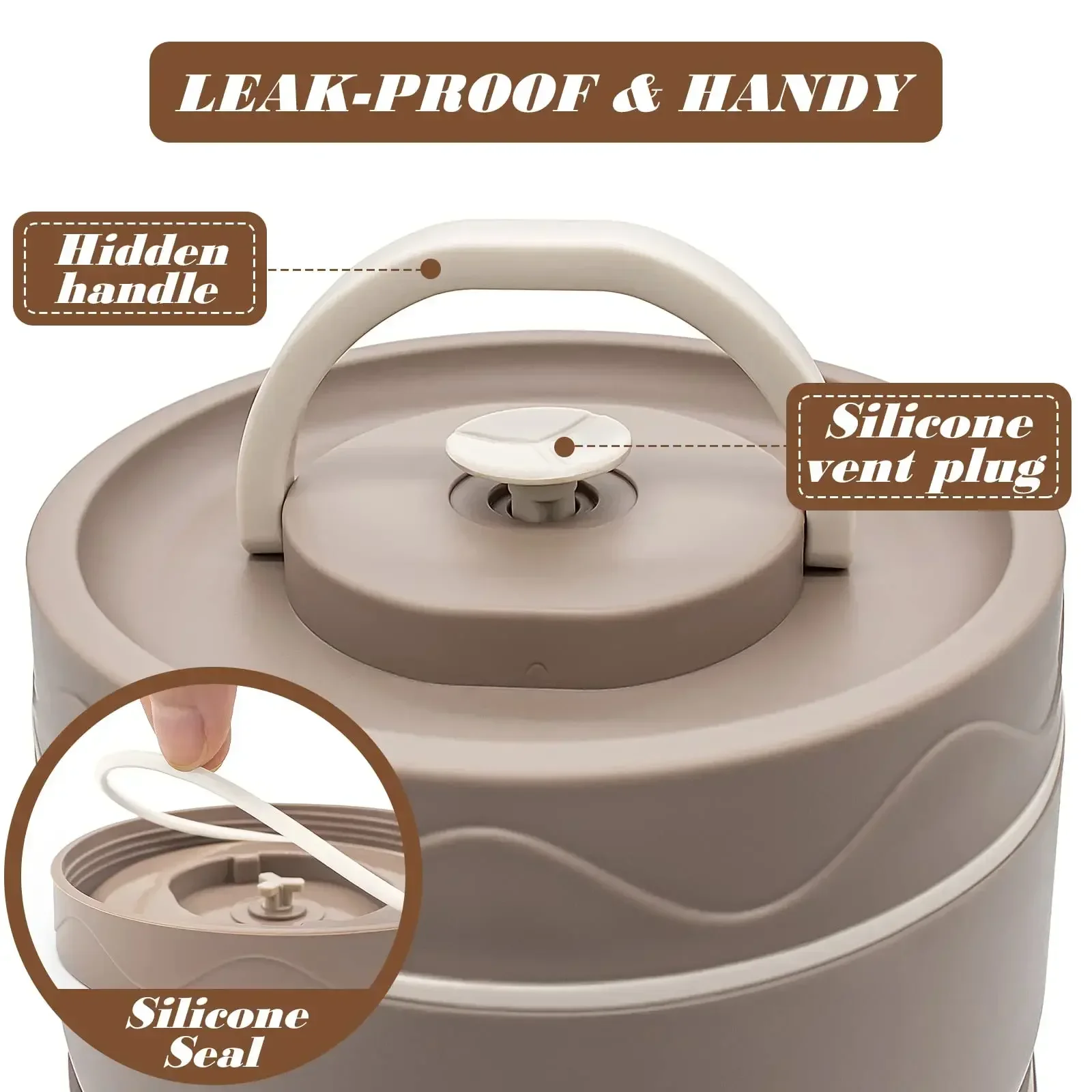 กล่องอาหารกลางวัน/กล่องขนมแบบเ - Food Storage Thermos บทวิจารณ์และราคา
