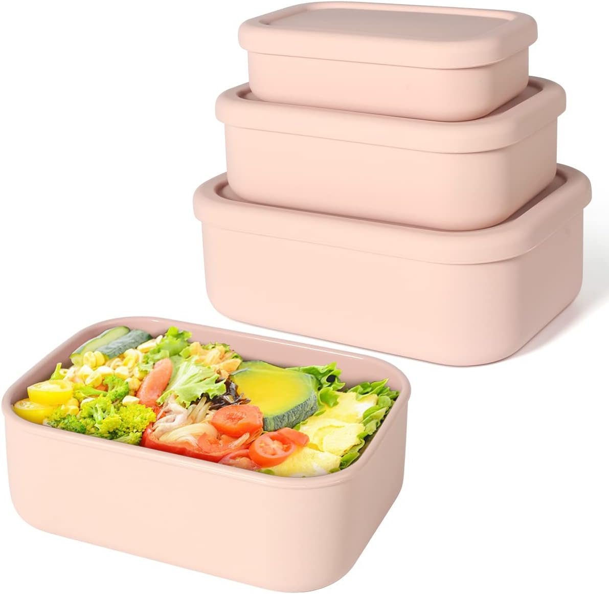กล่องเบนโตะซิลิโคนกล่องอาหารกล - Food Storage Tupperware บทวิจารณ์และราคา