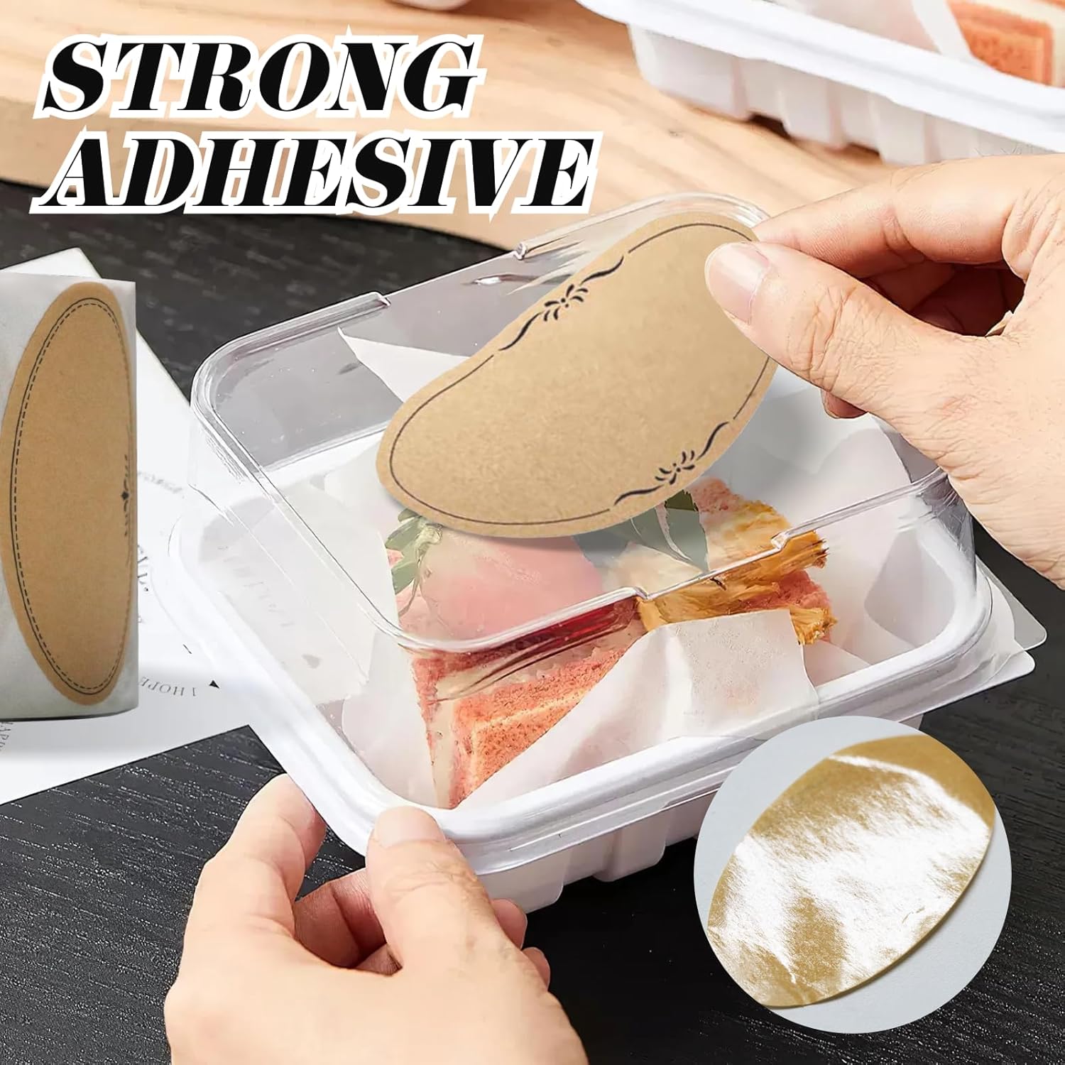 500 ชิ้น ป้ายติดขวดโหล 2.5 นิ้ - Food Storage Jar Labels บทวิจารณ์และราคา