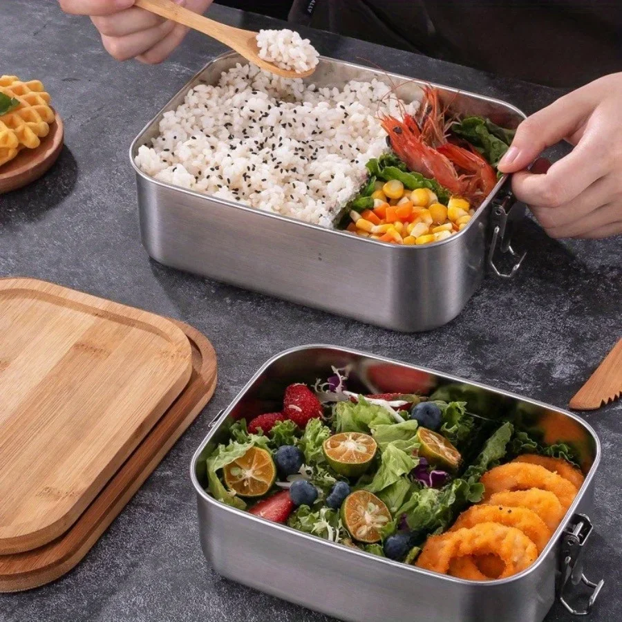 กล่องอาหารกลางวันสแตนเลส 304 ใ - Food Storage And Organizer บทวิจารณ์และราคา