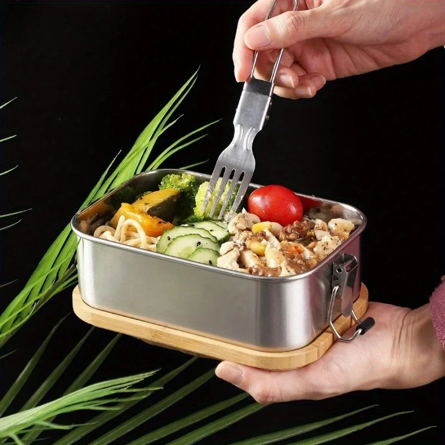 กล่องอาหารกลางวันสแตนเลส 304 ใ - Food Storage And Organizer บทวิจารณ์และราคา