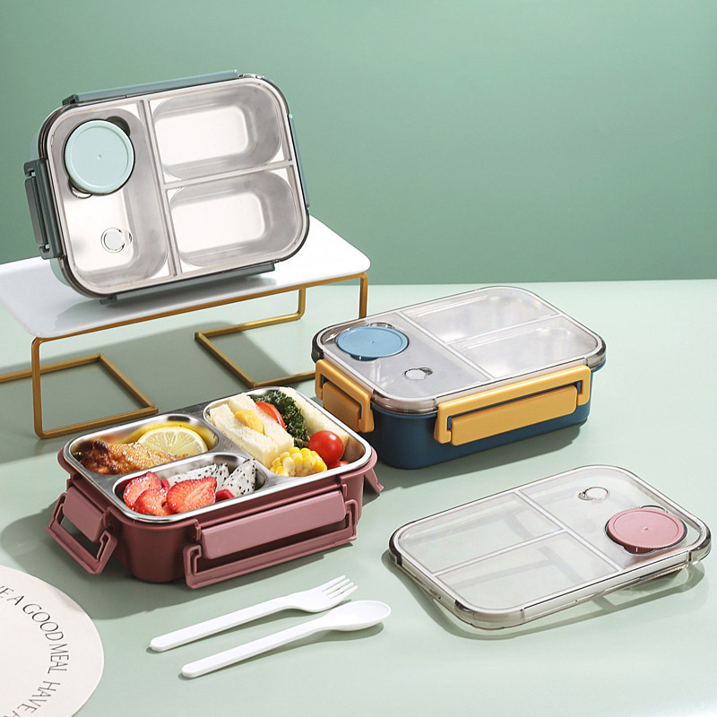 กล่องอาหารกลางวันแบบ 2/3 ช่องส - Food Storage Thermos บทวิจารณ์และราคา