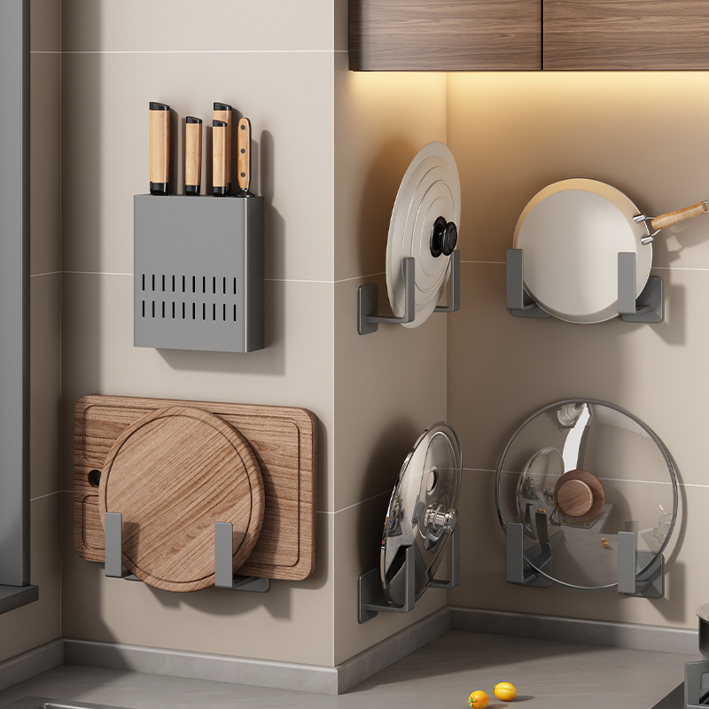 ชั้นวางฝาหม้อแบบไม่ต้องเจาะติด - Food Storage Shelving บทวิจารณ์และราคา
