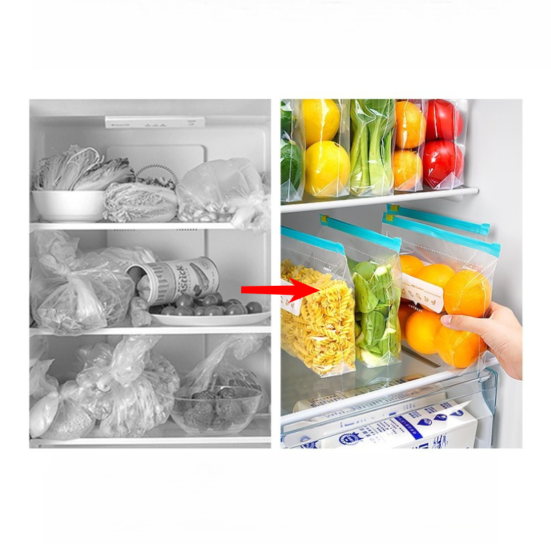 ถุงเก็บอาหารซิปล็อค, ถุงแช่แข็ - Food Storage Ziploc Bags บทวิจารณ์และราคา