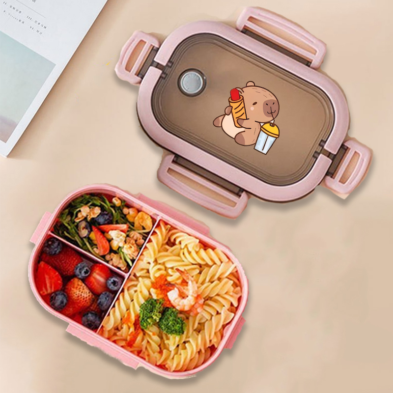 กล่องข้าวกลางวันลายคาปิบาร่า ล - Food Storage Boxes บทวิจารณ์และราคา
