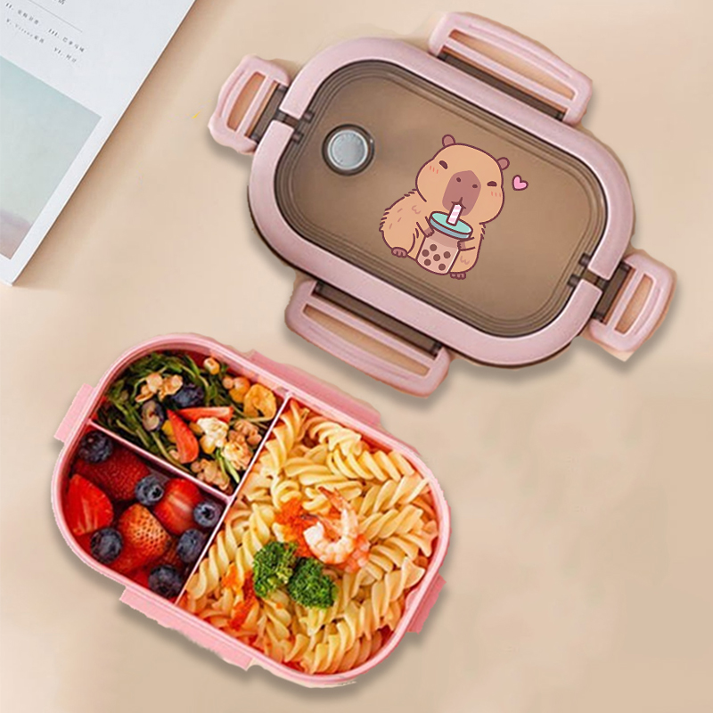 กล่องข้าวกลางวันลายคาปิบาร่า ล - Food Storage Boxes บทวิจารณ์และราคา