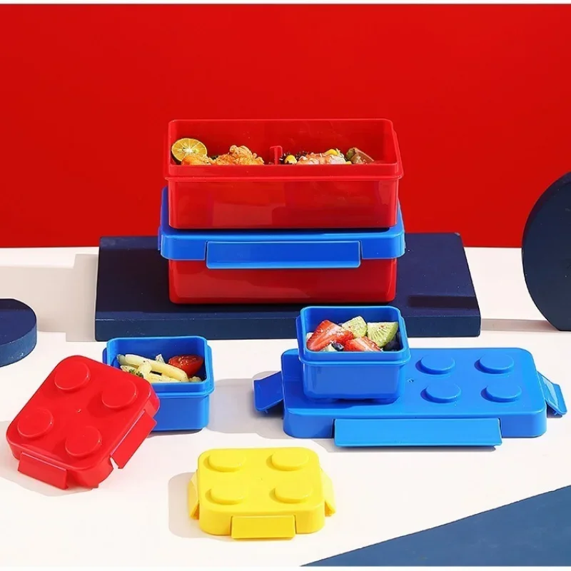 กล่องเบนโตะสำหรับกล่องข้าวกลาง - Food Storage Building บทวิจารณ์และราคา
