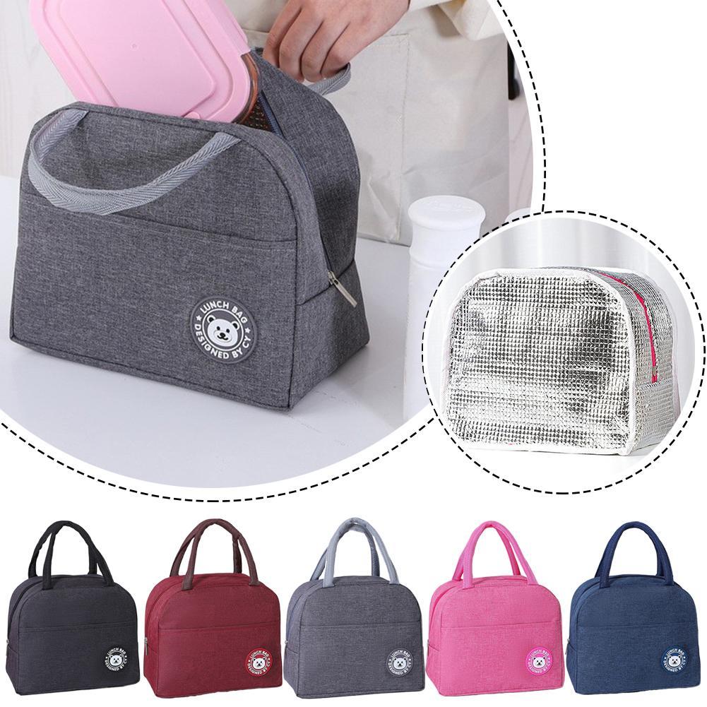 ถุงอาหารกลางวันแบบมีฉนวน กระเป - Food Storage Keep Warm บทวิจารณ์และราคา