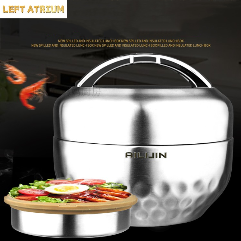 กล่องเก็บอาหารสองชั้นแบบเก็บคว - Food Storage Thermos บทวิจารณ์และราคา