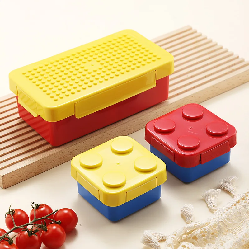 Building Block กล่องอาหารกลางว - Food Storage Building บทวิจารณ์และราคา