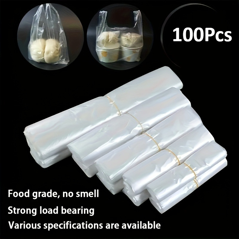 100 ชิ้นมินิถุงพลาสติกใสแบบใช้ - Food Storage Plastic บทวิจารณ์และราคา