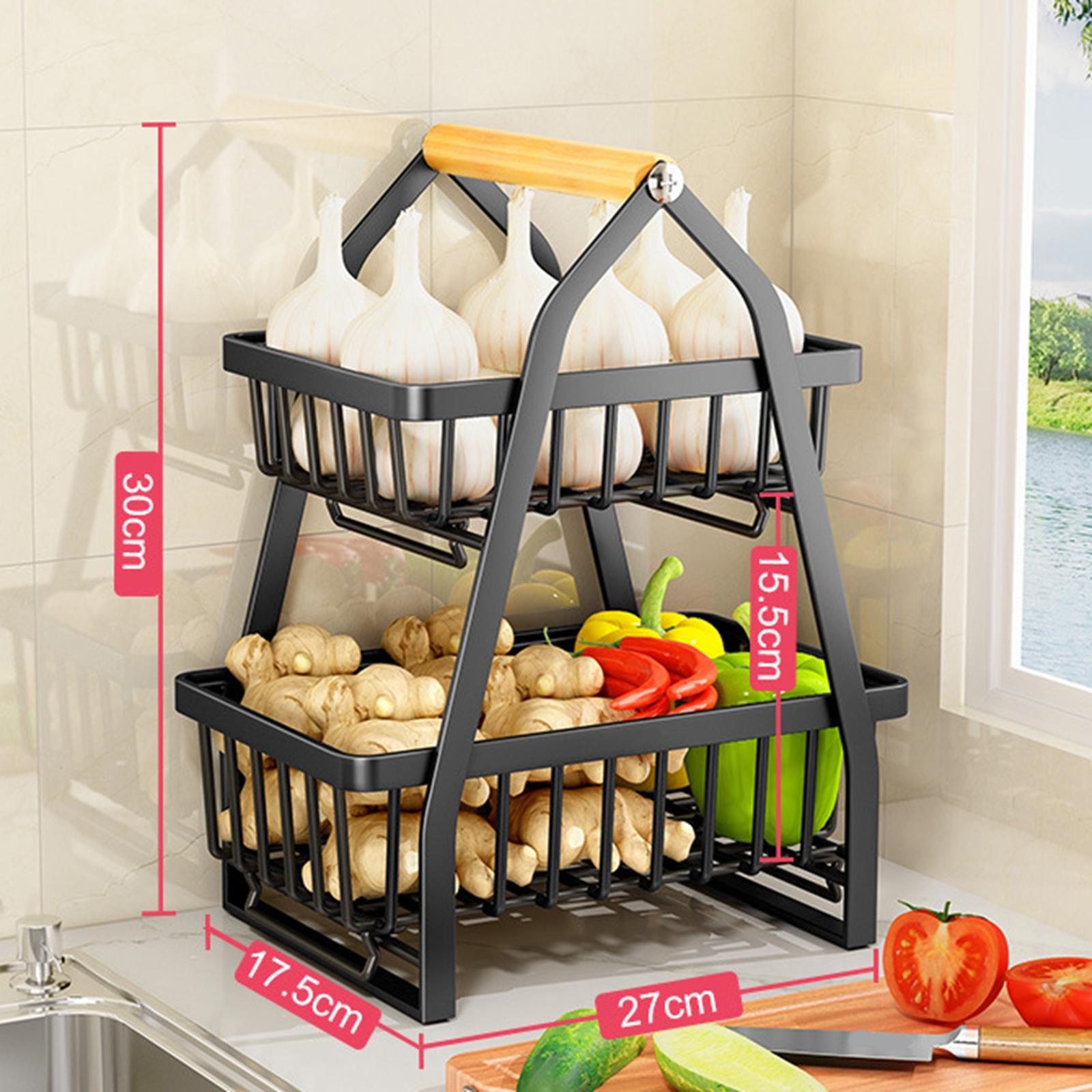 ตะกร้าผลไม้เอนกประสงค์พร้อมที่ - Food Storage Handling บทวิจารณ์และราคา