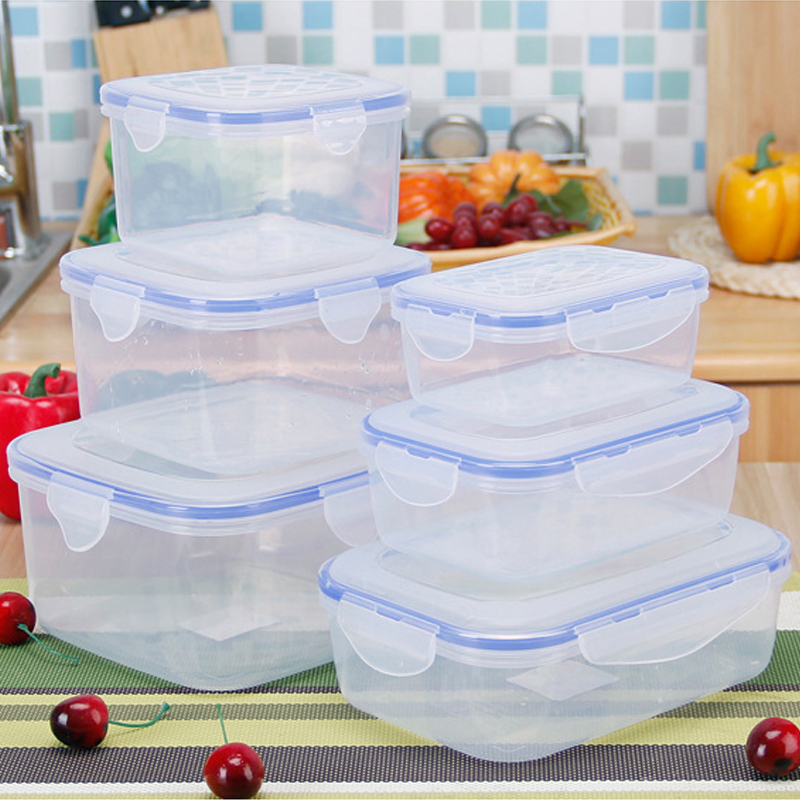 กล่องอาหารกลางวันพลาสติกสําหรั - Food Storage Tupperware บทวิจารณ์และราคา