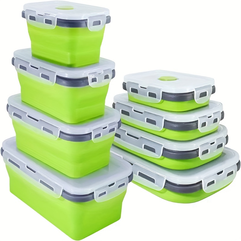 1/4 ชิ้นพับซิลิโคนภาชนะเก็บอาห - Food Storage Tupperware บทวิจารณ์และราคา