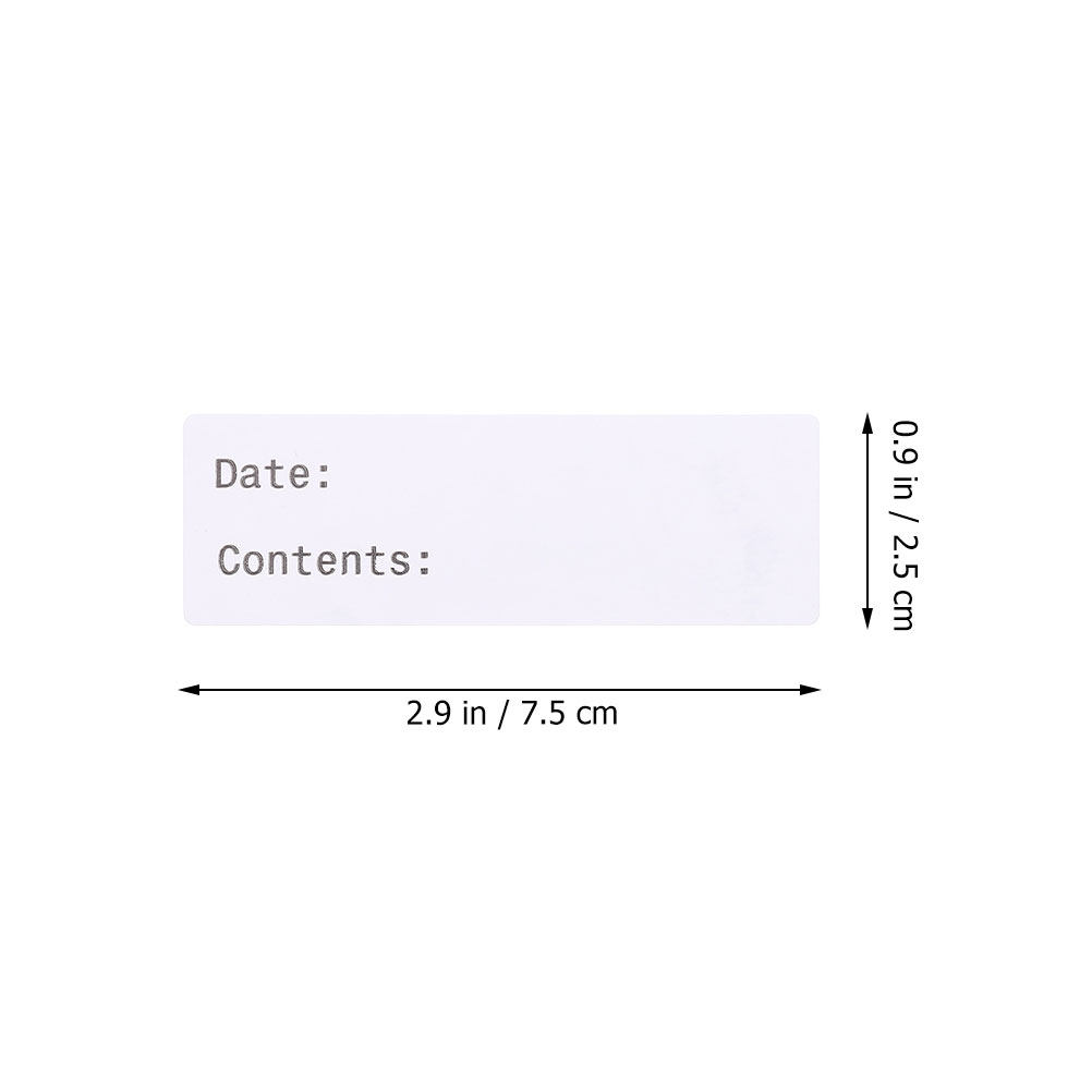 สติกเกอร์ติดอาหารแบบถอดได้ แบบ - Food Storage Jar Labels บทวิจารณ์และราคา