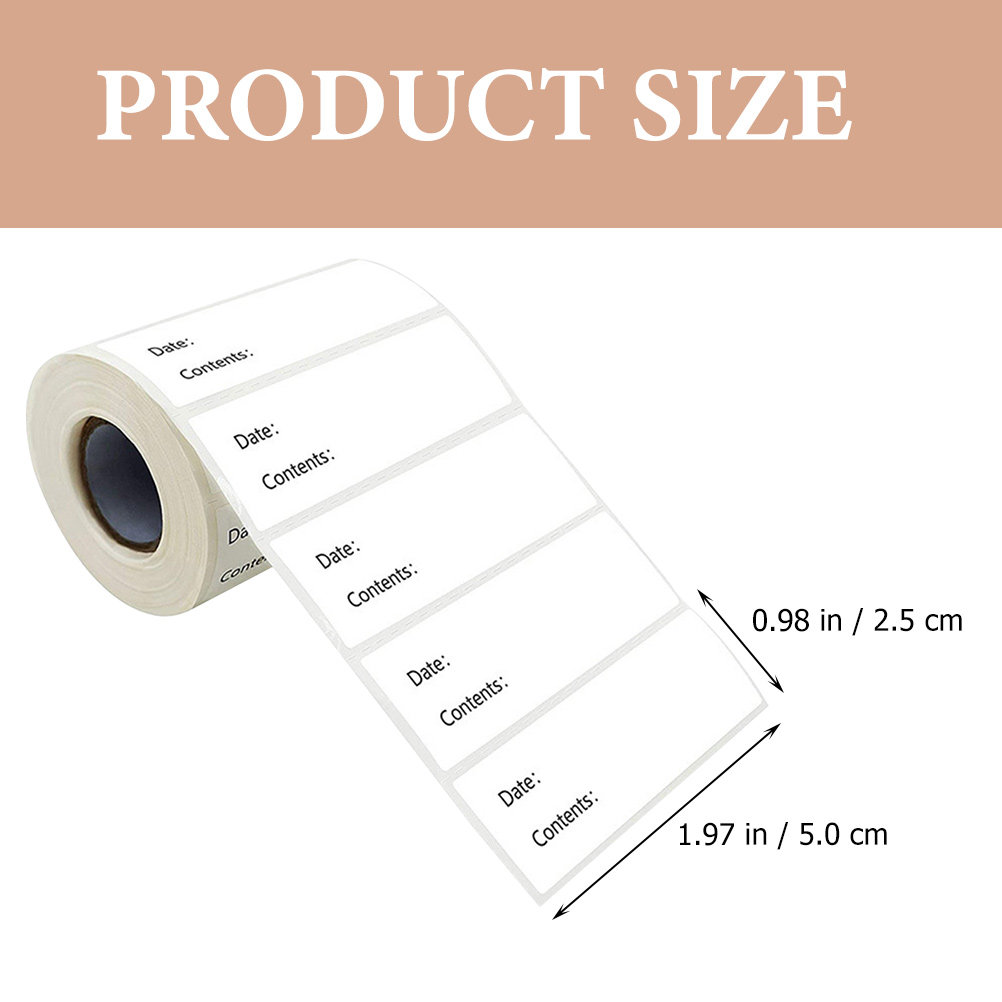 สติ๊กเกอร์ฉลากอาหารแบบมืออาชีพ - Food Storage Jar Labels บทวิจารณ์และราคา