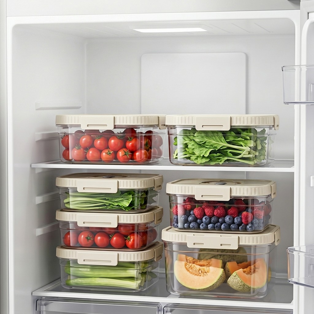 กล่องเก็บอาหารพลาสติกใสพร้อมหู - Food Storage Handling บทวิจารณ์และราคา