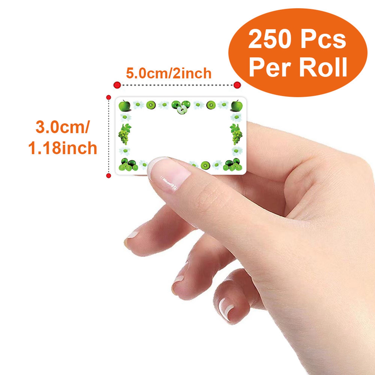 250 ชิ้น ฉลากกระป๋องรูปสี่เหลี - Food Storage Jar Labels บทวิจารณ์และราคา