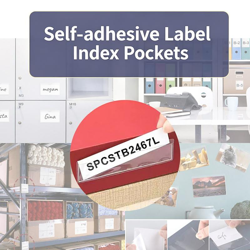 ที่ใส่ป้ายชื่อแบบใส PVC 10 ชิ้ - Food Storage Jar Labels บทวิจารณ์และราคา
